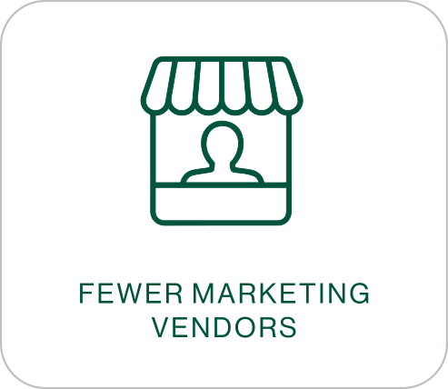 Fewer Vendors Logo
